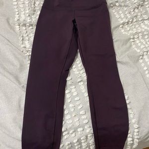 Lululemon wunder under 7/8